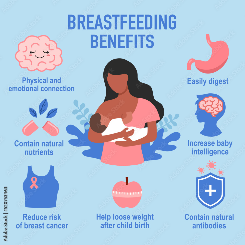 breast-feeding-benefits-infographic-with-useful-advices-in-flat-design