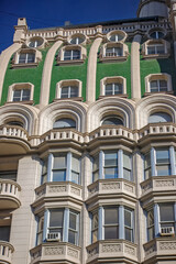 Canvas Print - facade of an building