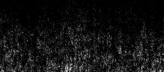 Wall Mural - Monochrome texture composed of irregular graphic elements. Distressed uneven grunge background. Abstract vector illustration. Overlay for interesting effect and depth. Isolated on white background.