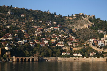 Naklejka na meble Alanya Port, Antalya Province, Mediterranean Region of Turkey