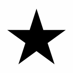 five pointed star icon