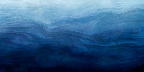 Wall Mural - abstract art teal blue green gradient paint background with liquid fluid grunge texture.
