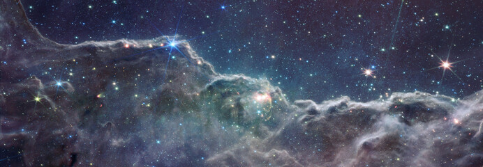 Wall Mural - amazing stars and nebulae in space. beautiful space wallpaper