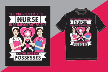 Unique nurse t shirt design