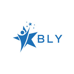 BLZ technically letter logo design with white background in illustrator, BLZ vector logo Unique alphabet font overlap style.
