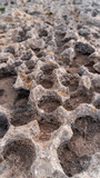 Fototapeta Kuchnia - crater in the volcanic rock of Menorca