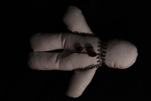 Voodoo Dolls Are Made Of Cotton, The Pattern On The Doll Is Not A Distraction. 