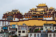 Ganden Sumtseling tibetan monastery in Shangri-La Deqing prefecture in Yunnan - China