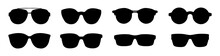 Sun Glasses, Eye Glasses Icon Set