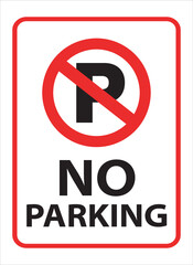 No Parking Sign Board Printable