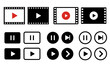 © PAGE - 再生ボタン,動画再生のアイコン　play button