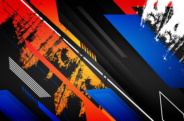 Wall Mural - Incredible and modern sports design background wallpaper vector