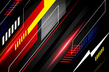 Wall Mural - Modern sports futuristic design background wallpaper vector