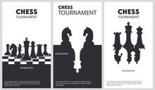 Vector Illustration About Chess Tournament. Flyer Design For Chess Tournament, Match, Game