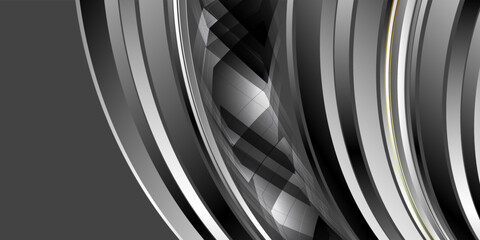 Wall Mural - Abstract silver background