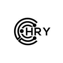 HRY Letter Technology Logo Design.HRY Creative Initials Monogram Vector Letter Logo Concept.HRY Letter Initial Minimalist Vector Design.
