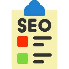 Wall Mural - Seo Checklist Icon