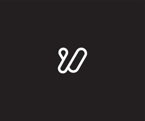 V Letter Logo Vector Template Abstract Monogram Symbol