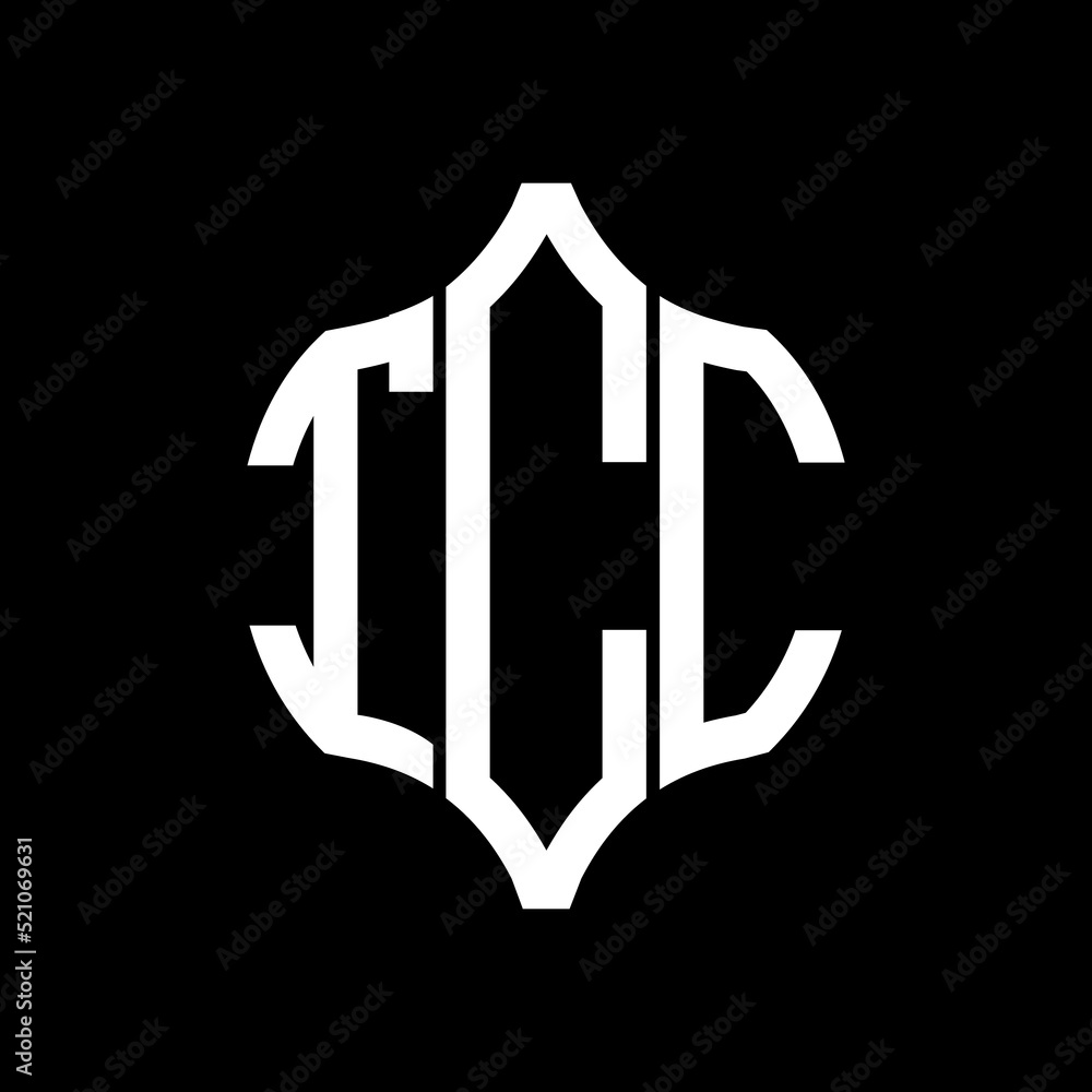 TCC letter logo. TCC best black background vector image. TCC Monogram logo design for entrepreneur and business.