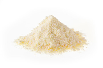 Poster - Heap of milk powder with nutrients - Healthy food