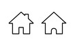 © avaicon - House icon vector. Home sign and symbol