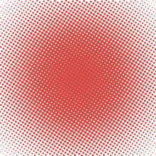 Red Polka Dots On White Background