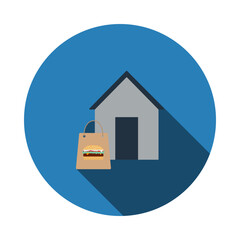 Sticker - Food Delivery Icon