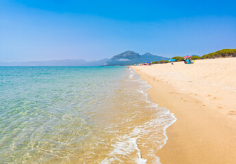 Sardegna (Italy) - The wild east coast of Sardinia region, in the area of Gallura and Supramonte mountain range, with Santa Maria Navarrese and La Caletta port town, La Cinta and Cala Luna beach