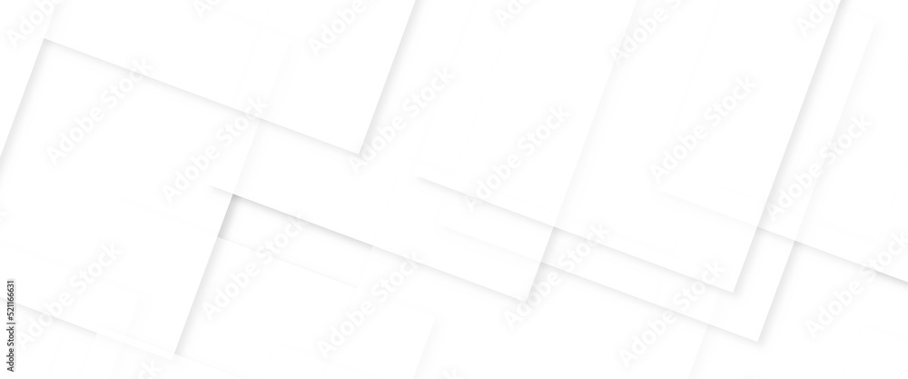 Abstract background with lines white color and vector with geometric ...