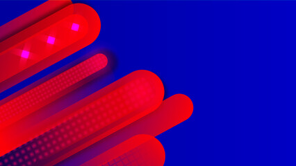 Blue abstract background. Vector Illustration