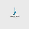 sail logo vector illustration design for use company identity etc