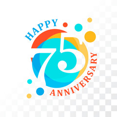 75th Anniversary emblem.