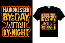 Halloween T-shirt Design Vector File Spooky Funny Horror Teacher Nurse Grandpa Mom Dad Scary Witch T Shirt Design