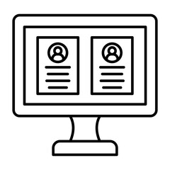 Sticker - Job Line Icon