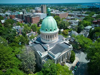 Wall Mural - First Church of Christ Scientist on Meeting Street on College Hill in Providence, RI, USA