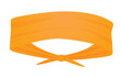 Orange sport head band. vector illustration