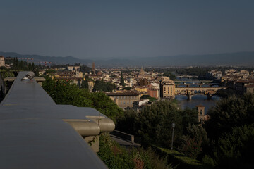 Wall Mural - A view of Florence in Italy