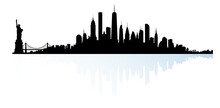 Vector Illustration Of New York City Skyline