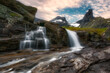 © janmiko - A small mountain waterfall, Litlefjellet village, Central Norway