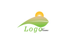Letter V For Vegan Vegetable Vegetarian Veggie, Check Mark Tips Logo Design With Natural Plant Leaf And Sun