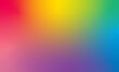 © Hero Design - Rainbow color gradient background banner vector template. LBGT people pride colorful symbol.