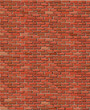 A vector illustration of an old red brick wall. Background texture. 