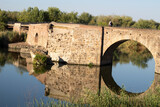Talavera de la Reina roman bridge tagus river, 
