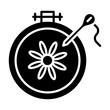Needlework Glyph Icon
