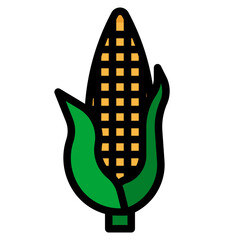 Sticker - corn