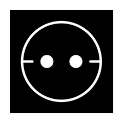 Sticker - Socket Glyph Icon