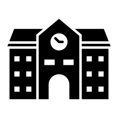 Poster - School Glyph Icon