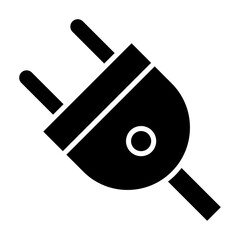 Poster - Plug Glyph Icon