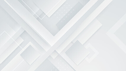 White abstract background. White grey gray abstract modern background design. Designed for poster, template on web, backdrop, banner, social media template, app background, business presentation.