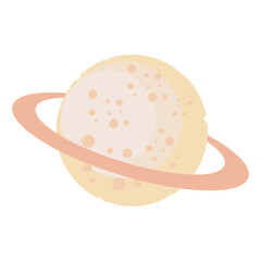 Wall Mural - saturn planet design